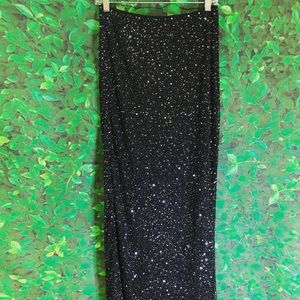 Vintage beaded Maxi Skirt